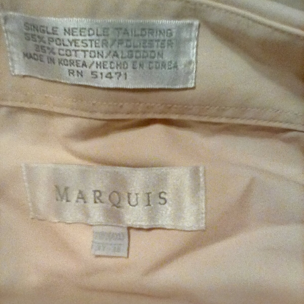 Marquis Men Made in Korea Dress Shirt
